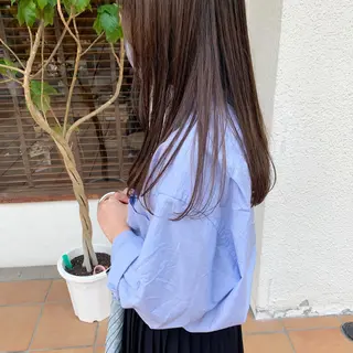 ロング ヘアアレンジ 中津/柔らかカラー/ ナガオ　イズミのヘアスタイル