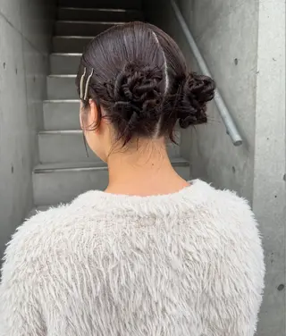 ヘアアレンジ miyo .⋆のヘアスタイル