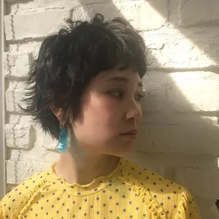 ショート 福島成美/髪質改善 縮毛矯正/カラーのヘアスタイル