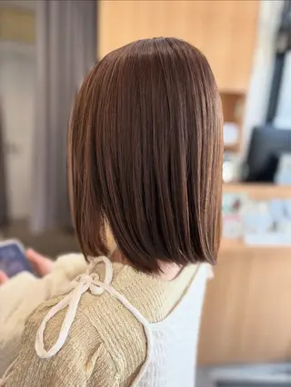 ミディアム カラー 最高峰トリートメント 愁時のヘアスタイル