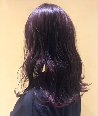 ロング カラー sano sayakaのヘアスタイル