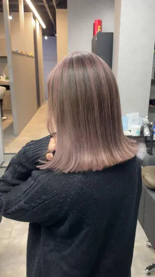 ミディアム カラー 朝倉 海斗のヘアスタイル