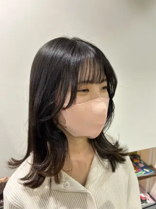 ミディアム unsarto所属・レイヤー💫パーマ 🌙 nanacoのヘアスタイル