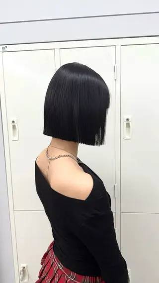 ミディアム mina★ボブcut 透明感color🥣のヘアスタイル