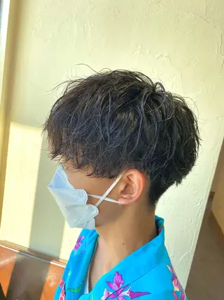 ショート メンズ 岩田 拓海のヘアスタイル