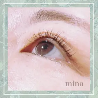 マツエク・マツパ eyelashsalon  mina所属・mina ﾐｰﾅのマツエク・マツパデザイン