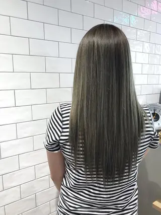 ロング カラー 原山 直人のヘアスタイル