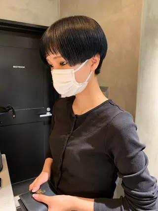 ショート カラー アンニュイヘア🪽 ayumiのヘアスタイル