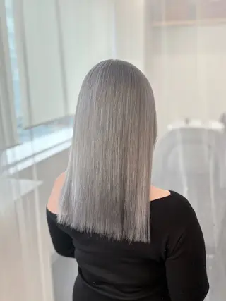 ロング カラー GaKu/ハイトーン /ブリーチ/ブロンドのヘアスタイル