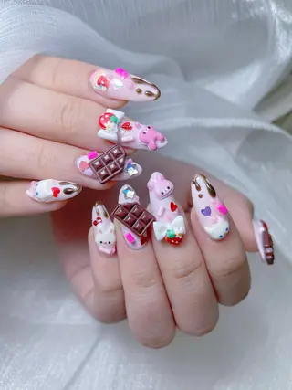 ネイル NailPrincess所属・princess スカルプ専門店のネイルデザイン
