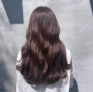 ロング カラー 青田 明日海のヘアスタイル