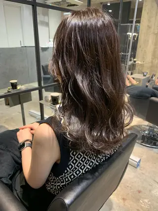 セミロング カラー 🌈艶髪/髪質改善 新宿itouのヘアスタイル
