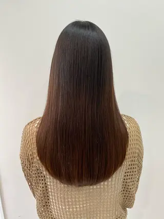 ロング カラー ネイル マツエク・マツパ ボブ、縮毛矯正👑 心斎橋/高城涼也のヘアスタイル