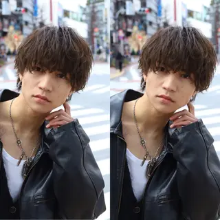 パーマ メンズ 渋谷/メンズパーマ 大岡拓海のヘアスタイル