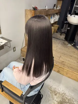 ロング カラー ゆうと/ブリーチモデ ル/ストレートモデルのヘアスタイル