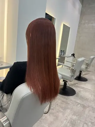 セミロング 艶髪ストレート🫶 AYANAのヘアスタイル