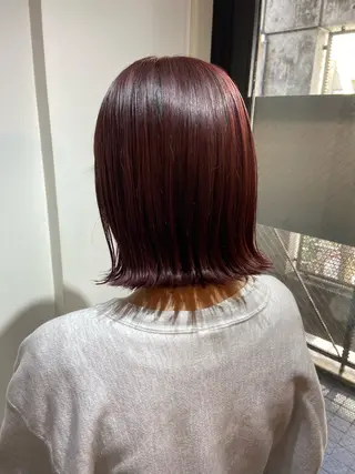 カラー Lamana所属・透明感カラー/ 加瀬たまものヘアスタイル