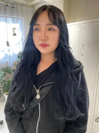 ロング カラー 宮城 ほのかのヘアスタイル