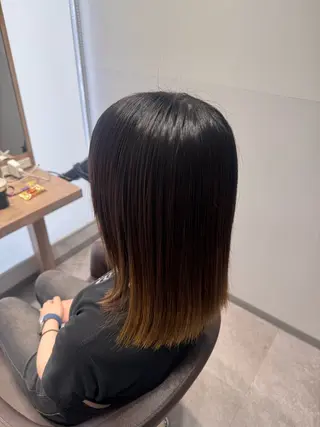 セミロング SALOWIN 大宮 crest所属・.ｒｅｏ 【夜型美容師】のヘアスタイル