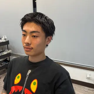 メンズ 山口 泰広のヘアスタイル