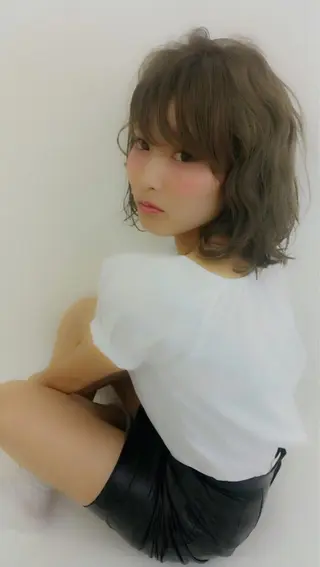 カラー ✨推し活カラー💜 MISAKIのヘアスタイル