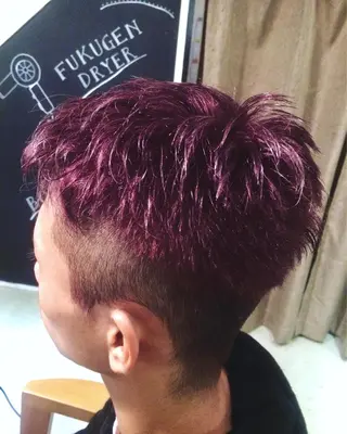 ショート カラー メンズ ruearle所属・たつや ・のヘアスタイル