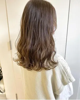 セミロング ParveMix 佐々木梨紗🤍のヘアスタイル