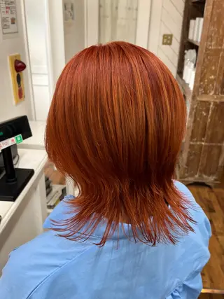 ミディアム カラー YUIMARL 倉敷店 SAEのヘアスタイル