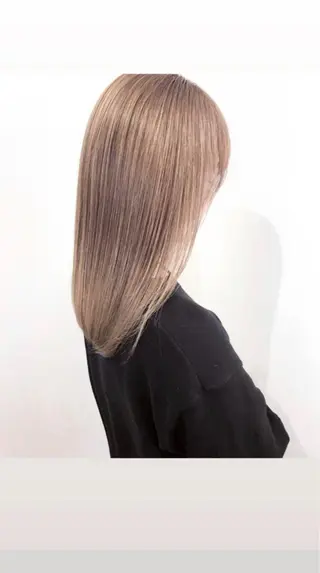 ミディアム AUBE HAIR Sunny宇都宮所属・阿見 大成のヘアスタイル