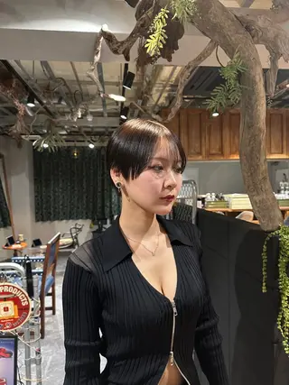 ショート Ravens 髪質改善のヘアスタイル