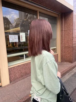 ミディアム カラー 髪質改善/Bloss om🌷高橋沙衣のヘアスタイル