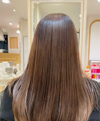 ロング パーマ パーマ/ハイトーン 🌀中川航亜🌀のヘアスタイル