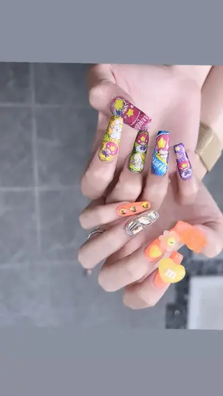 ネイル 高草木 桃香のネイルデザイン