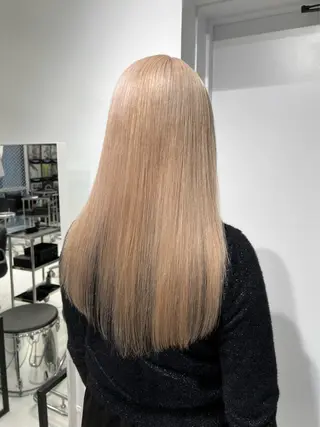 セミロング カラー HARU//原宿🤍 リピート率NO.1のヘアスタイル