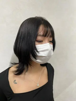 ミディアム 骨格、カラー診断士 ✂️淡中円花のヘアスタイル