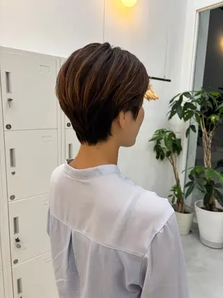 ショート カット/パーマ すぎやまれいなのヘアスタイル