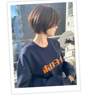 ショート 浦和Lond 山本賢人のヘアスタイル