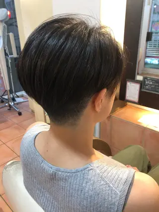 ショート 💙あかみね 💙(mine)のヘアスタイル