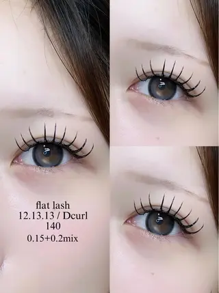 マツエク・マツパ eyelist MEIのマツエク・マツパデザイン