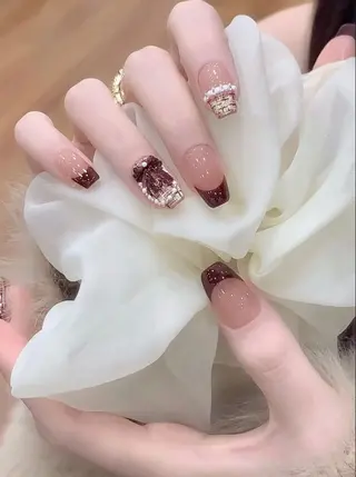 ネイル AND Nail 長さだし専門店のネイルデザイン