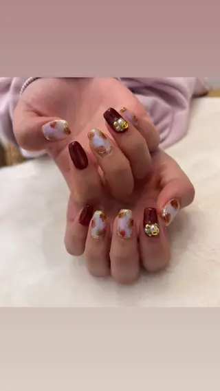 ネイル Sea  nail by emaのネイルデザイン