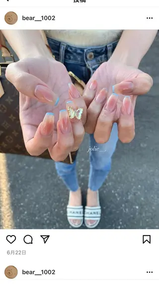 ネイル jolie nailのネイルデザイン