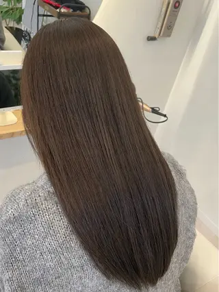 ロング カラー lor.kyoto 奥村みゆきのヘアスタイル