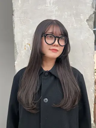 カラー the hinc所属・miyu /大阪 /レイヤーカットのヘアスタイル