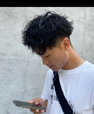 メンズ men's　パーマ/ ⭐️Tenshinのヘアスタイル