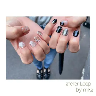 ネイル atelierLoopbyshiho所属・atelier Loop♪MIKAのネイルデザイン