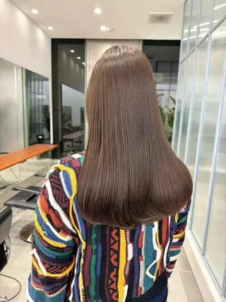 ロング カラー ひかり／ショート ／似合わせカラーのヘアスタイル