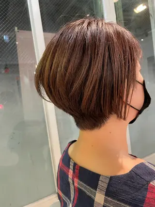 ショート 本田 卓也のヘアスタイル