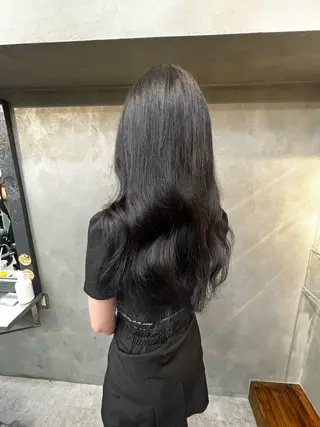 ロング ❤️‍🔥シールエク ＋カラー京❤️‍🔥のヘアスタイル