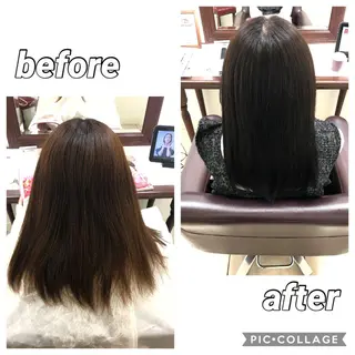 ミディアム カラー 🫧髪質改善×艶髪 🫧根本泰成🫧のヘアスタイル